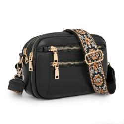 ZF377  New Fashion Women Bag Handbag Vintage PU Leather Crossbody Bag Ladies Single Shoulder Tote Bags For Women Simple