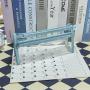 Gelory TPU Large Capacity Double-Layer Transparent Stationery Bag Custom Triangular Pencil Case For Exam