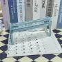 Gelory TPU Large Capacity Double-Layer Transparent Stationery Bag Custom Triangular Pencil Case For Exam