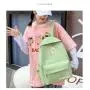 Student schoolbag Korean style small daisy shoulder bag versatile large-capacity Korean travel backpacks