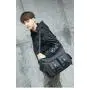 Men's workwear canvas student casual versatile shoulder bag