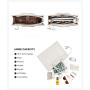 LOVEVOOK high quality pu leather fashion women canvas tote shoulder bag office teacher nurse large capacity handbag and purses