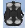 HR173 Fashion Trend Junior High School Student School Bag Nylon Reducing Backpack Travel Commemorative Soft Face Computer Bag