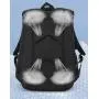 HR173 Fashion Trend Junior High School Student School Bag Nylon Reducing Backpack Travel Commemorative Soft Face Computer Bag