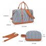 Sucipi 2022 Weekender Bags Canvas PU Leather Gym Duffle Bag with Shoe Compartment Large Capacity Men Women Travel Lagguge Bags