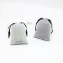High End Soft Luxury  Flannel Gift Cosmetic Dust Packaging Jewelry Drawstring Velvet Pouch Bag