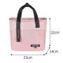 Portable Insulated Cooler Bags For Women Kids School Children Ice Cream Cooling Box Durable Foldable Lunch Bag