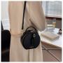 Fashion crossbody small round bag women's spring Gelory new fashion retro handbag shoulder bag