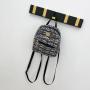 2024 Women's Fashion Leopard Pattern Backpack with Single Strap Versatile New Printed Book Bag Wholesale for Ladies