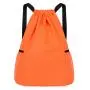 Large Capacity Foldable Eco Friendly Polyester Drawstring Custom Waterproof Sports Drawstring Gym Backpack
