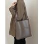 ZF372 New PU Leather Women's Bag Fashion Trend Versatile High Quality Design Sense Single Shoulder Bag Cross Body Bucket Bag