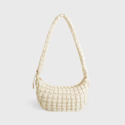 2024 Puffer Tote Quilted Women Custom Puffy Sling Bags Softer Dumpling Wrinkle Paddle Light Shoulder Messenger Bags