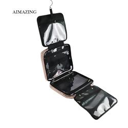 Novation Travel Wash Zipper Toiletry Pouch Set Pvc Makeup Organizer Cosmetic Bags Transparent Customize Clear Waterproof Make Up