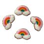 New Design Chenille Patches embroidery New Arrival iron On Lightning Bolt Iron On Patch