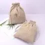 Jute Drawstring bag, Cosmetic Packaging Bag
