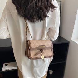 2023 New Pu Women Fashion Handbags Metal Chain Quality Designer Shoulder Bags Printing Wholesale Women Handbags