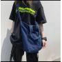 ZR620 Woman Bag Denim Fashion Scarves Female Working Comfortable Portable Shoulder Underarm Bag Girl Versatile Tote Bag Shopping
