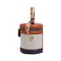 2024 Custom Canvas Leather Bucket Bag Handbag For Women Luxury With Scarf Charm