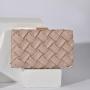 New glitter evening bags weave clutch bag lady party handbag box clutches wholesale woman bags