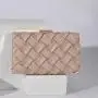 New glitter evening bags weave clutch bag lady party handbag box clutches wholesale woman bags
