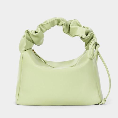High Quality Factory Wholesale Ladies Handbag  Custom PU Leather Women Fold Handle Women Bags