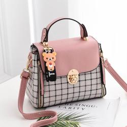 Popular  Bolsos De Mujer Bear Pendant Crossbody Bags Ladies Hand Bags PU Leather Women's Bag For Women