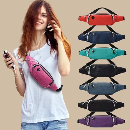 Wholesale Multifunction Large Capacity Waterproof Wear-Resistant Fanny Pack Custom Print Logo Sports Bum Waist Bag