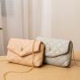 Women's High Quality PU and Leather Crossbody Bag Korean Style Casual Outdoor Chest Bag Fashionable Lady's Summer Messenger
