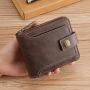 ZX060 Men's Wallet Leather Money Clip Business Wallet Card Holder Money Clip Coin Purse Multi-card Soft Coin Wallet For Men