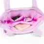 CHANGRONG Custom waterproof Nylon Pink puffer tote bag for women