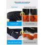 Bulk stock black cross body fanny pack sling bag for men sports running chest waist pouch everywhere belt bag