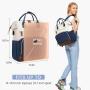 LOVEVOOK 15.6 17 In Large Work Business Travel Backpack Purse with USB Waterproof Cute School Bags Laptop Backpack for Women Men