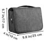 Hang Hook Cosmetic Bag Case Makeup Organizer Bag Hanging Toiletry Bag for Women Toiletries Travel Organizer Customized Logo