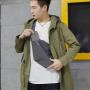 HR358 New One Shoulder Chest Bag Trendy Brand Crossbody Bag Close Fitting Anti-theft Men's Sports Motorcycle Cycling Small Bag