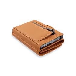 Hot Selling Men Wallet Leather Metal Card Holder Rfid Blocking Card Pop Up Aluminum Wallets