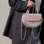 New niche design chain crossbody small square bag