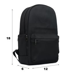 Soft Touch PU Smell Proof Backpack With LOCK With Secret Stash Pocket To Store Your Smelly Bags Containers