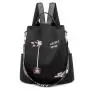 CCF404 New Fashion Flower Embroidery Backpack Fashion Women Oxford Cloth Large Capacity Ladies Backpack Tote School Bags