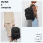 OEM Cute Quilted Travel Backpack Airline Approved Large  Work Business College Bag 15.6 17 inch Laptop Backpack Purse for Women