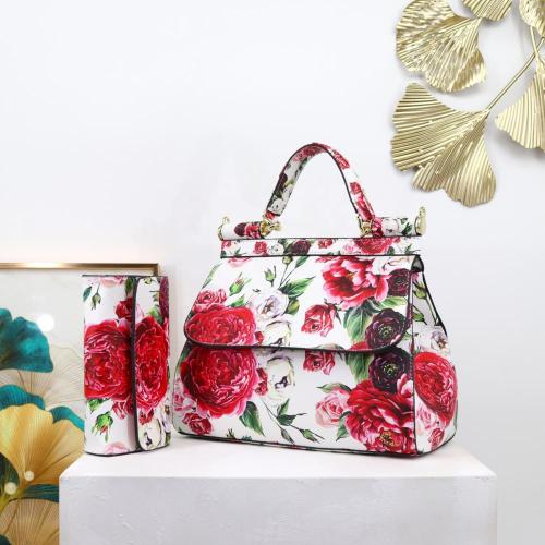 fashion quality handbags for women ladies designer bags luxury top selling printing female bags women's shoulder bags 28 cm