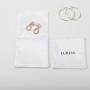 Customized Silk Satin Jewelry Envelope Packing Pouch Luxury Satin Earring Necklace And Bracelet Jewelry Envelope Bag