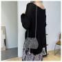 OEM936 Hot Sell Luxury Women Handbags New Style Fashion Brand Women Shoulder Bag Studded With Diamonds Chain Ladies Handbag