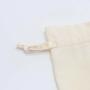 Wholesale Round Bottom Candle Gift Hair Packaging Cotton Linen Pouch Natural Cotton Muslin Candle Bag