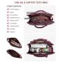 LOVEVOOKNew 2pcs elegant ladies shoulder bags luxury daily insulated cooler bag school business waterproof women laptop handbags
