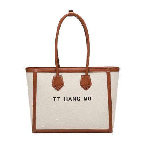 Shopping Travel Large Canvas Tote Handbag  Fashion Luxury  Designers Capacity Ladies Shoulder Bag