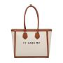 Shopping Travel Large Canvas Tote Handbag  Fashion Luxury  Designers Capacity Ladies Shoulder Bag