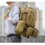 ZF170 Outdoor Duffel Bag Combination Oxford Cloth Travel Bag Multifunctional  Mountaineering Bag