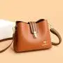 Ladies Quality Pu Leather Shoulder Bags for Women Luxury Messenger Bags for Women Designer Fashion Large Capacity Bucket Bag