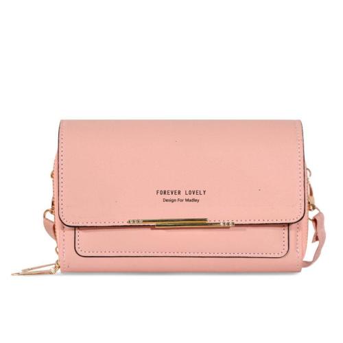 New Korean Fashionable Large Capacity Women's Sling Shoulder Bag Multi-Function Mobile Phone Satchel Single Strap Lady Style