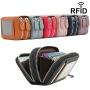 Cuzdan Wholesale Custom Luxury Genuine Leather Small Rfid Blocker Bank Credit Card Holder Wallets Purse Manufacturer